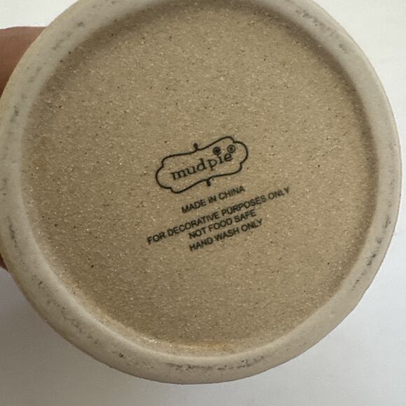 Mud Pie Mini Bud Vases Set of 2 Bloom and Home Grown Farmhouse Country - Picture 6 of 9